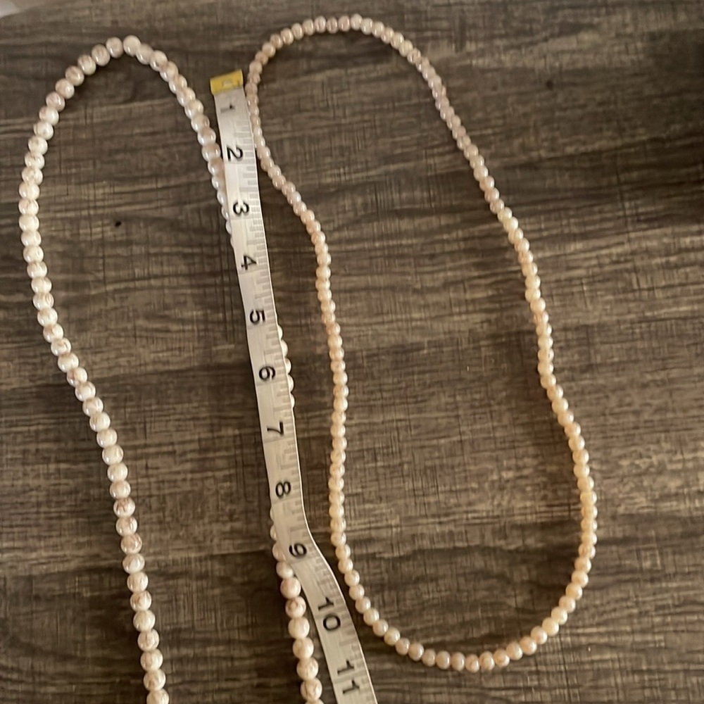 Zara Cream Beaded Necklace Set - Picture 13 of 14
